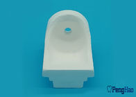 White Kerr Type Dental Casting Cups Fused Silica Material For Lab Metal Casting