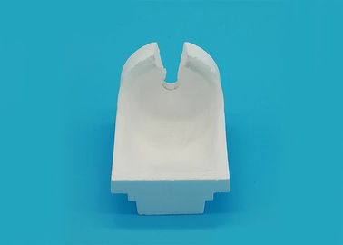 Standard Slotted Dental High Fused Quartz Crucible For Casting Machines