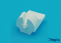 CE Dental Ceramic Standard Slotted High Fused Quartz Cups For Casting Machines