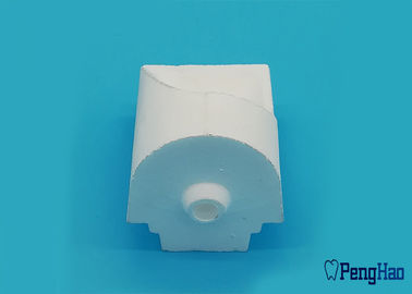 Closed Dental Casting Crucibles Ceramic / High Fused Quartz Material Made