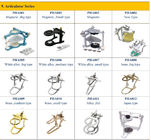 High Precision Dental Articulator Metal Material White Color Lab Equipment Type
