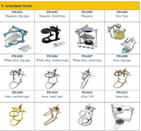 Medium Type Brass Dental Articulator , High Performance Dental Laboratory Supplies