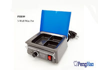 Stable Performance Dental Lab Equipment , 3 Wells Dental Wax Heating Pot
