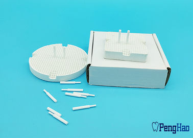 Ceramic / Porcelain Honeycomb Firing Tray Round Shape For Dental Laboratory