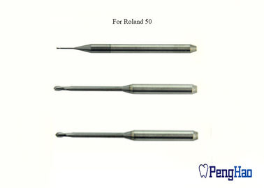 Durable Dental Milling Burs , 1mm Head Diameter Carbide Roland Milling Burs