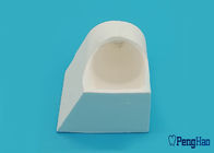 Dental Lab Ceramic Quartz Crucible DEGUSSA Casting Machine Use CE / ISO Approved