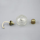 Glass Alcohol Lamp 200ml Dental Lab Tools 200ml Capacity Durable With Metal Cap