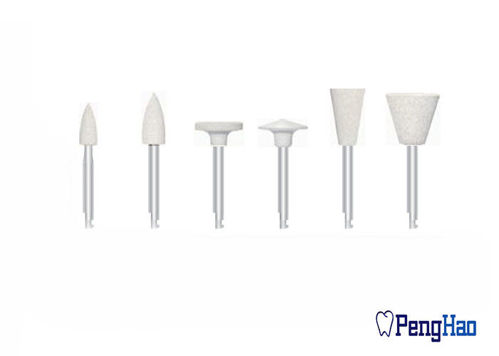 4 - 13mm Diameter Dental Abrasive Tools , Efficient Silicone Rubber Polishing Burs