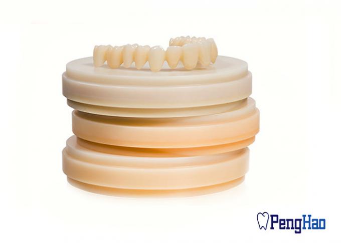 Multiple Layer Dental PMMA Block , Dental CAD CAM System Use PMMA Disc